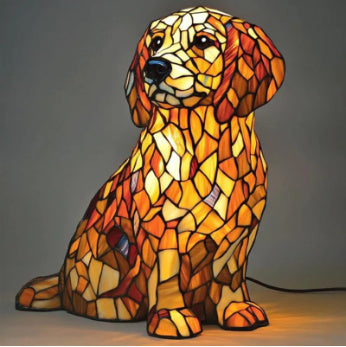 Illuminated Dog Breed Lamp – 26 Designs
