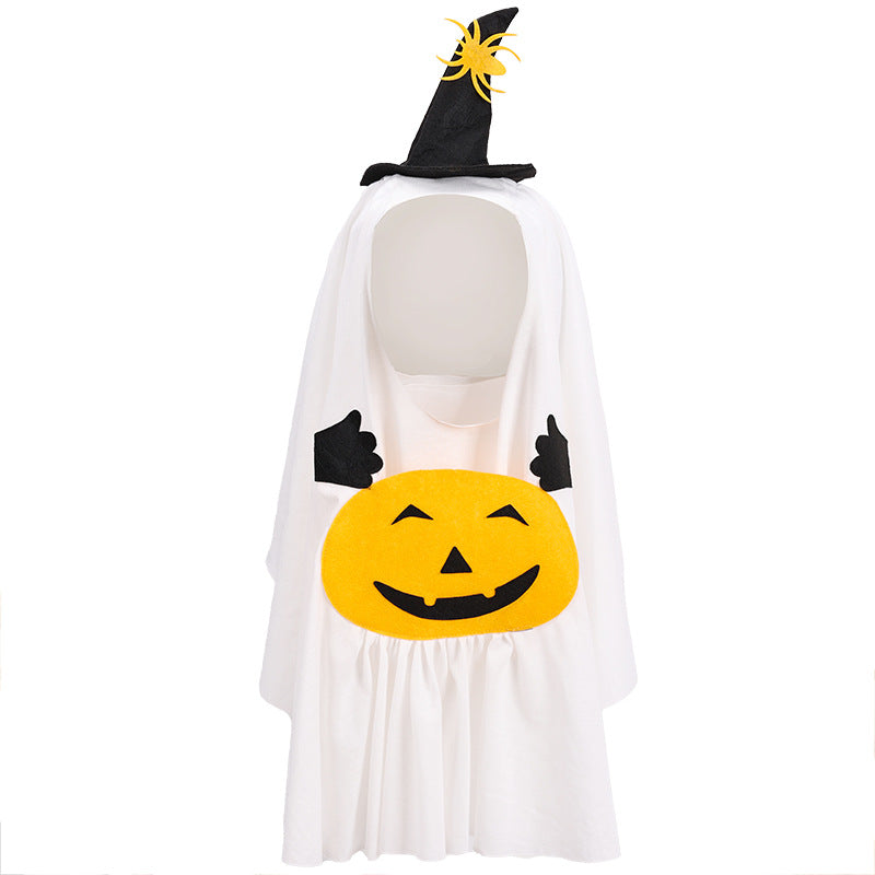 Pumpkin & Ghost Halloween Dog Costume