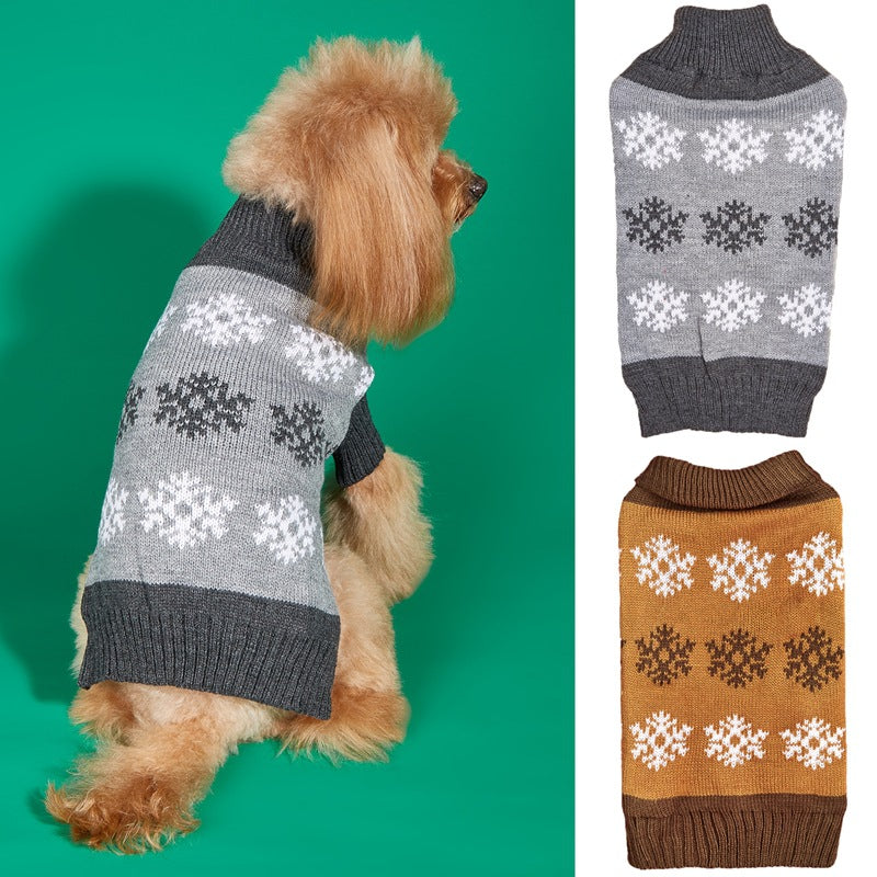 Snowflake Christmas Dog Sweater ❄️