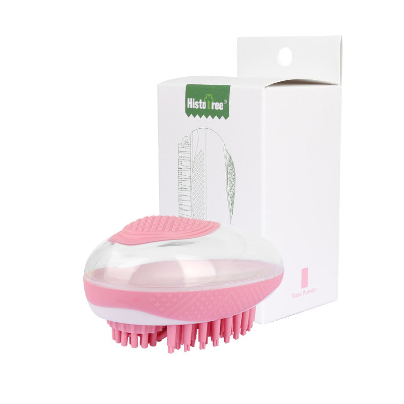 2-in-1 Silicone Dog Bath & Grooming Brush 🐾