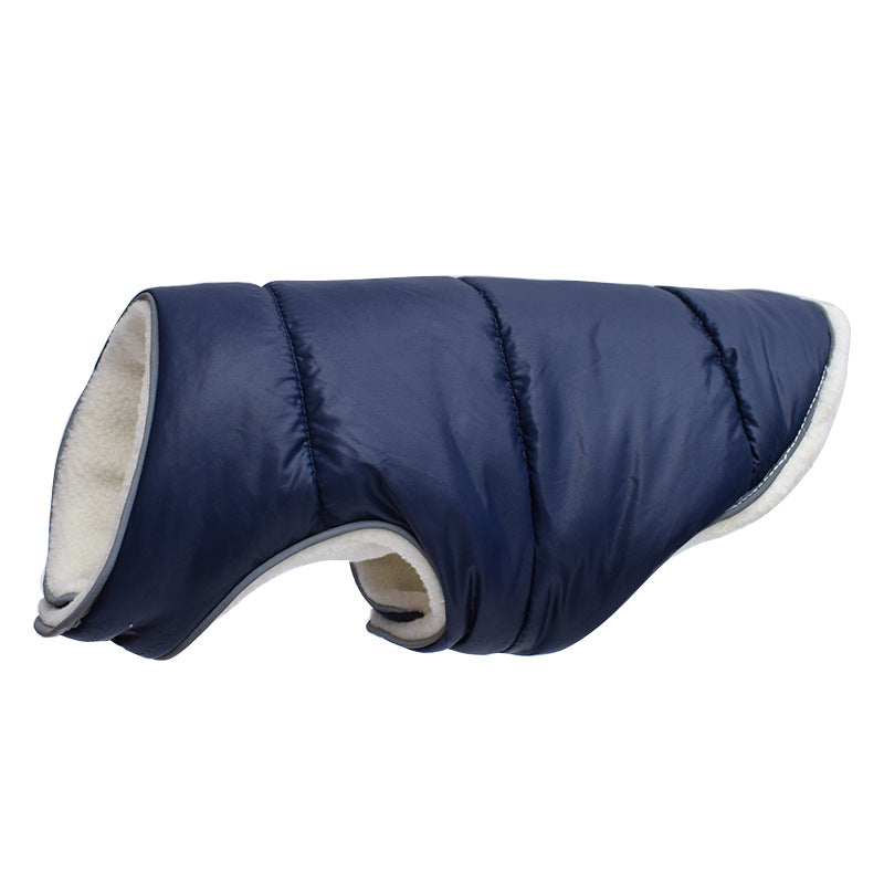 Reflective Fleece Winter Dog Coat