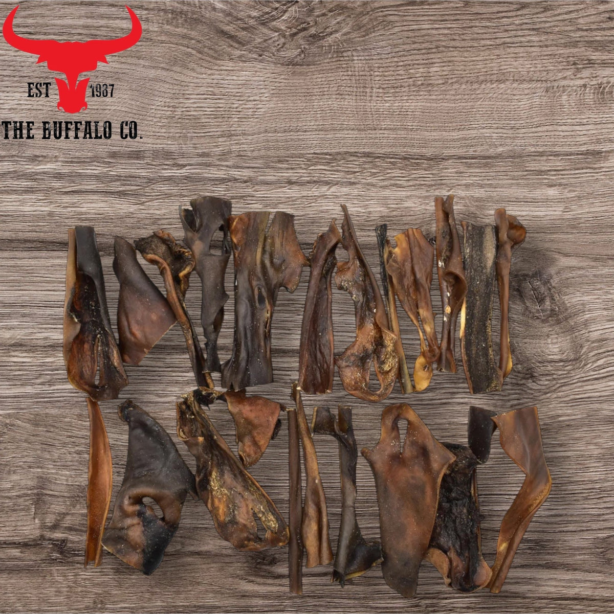 Buffalo Head Skin Dog Treats – 1kg