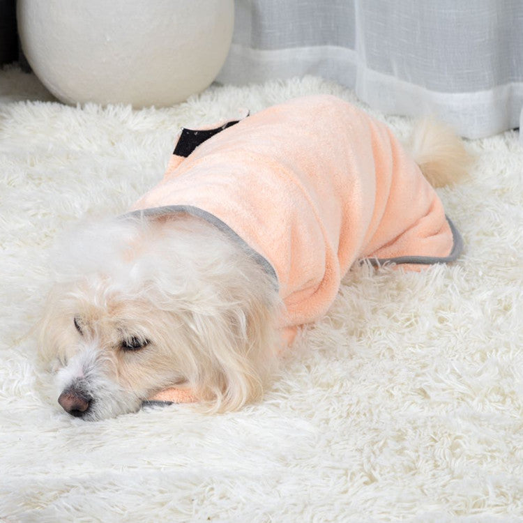 Quick-Dry Dog Towel Robe 🐾
