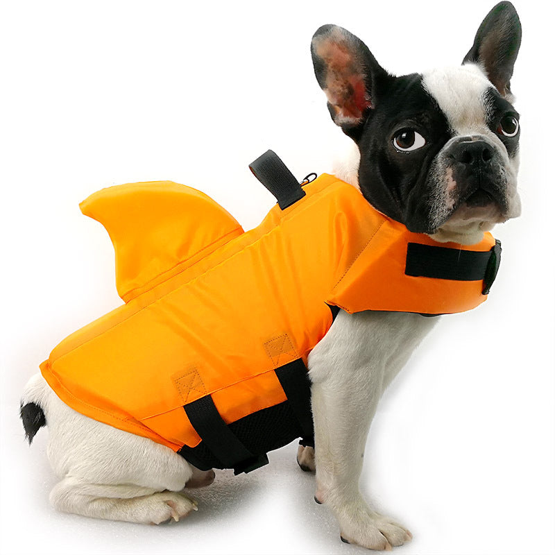 Shark-Style Dog Life Vest