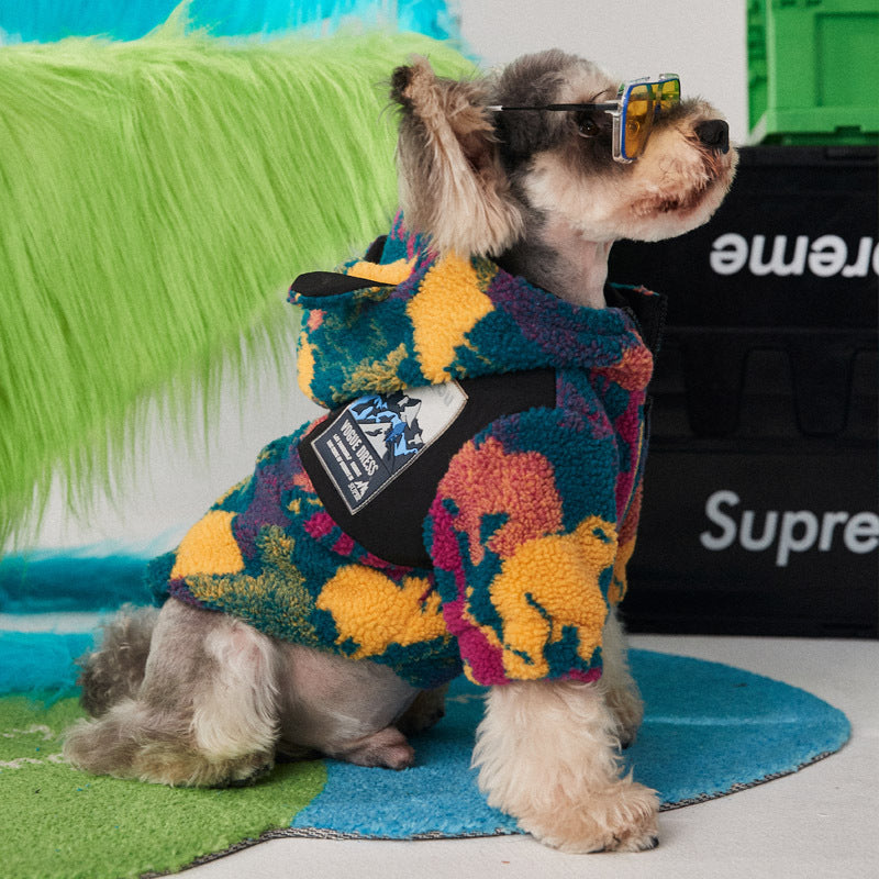Camouflage Dog Winter Coat