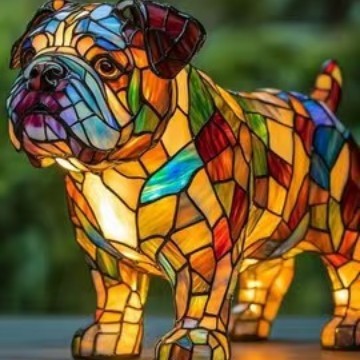 Illuminated Dog Breed Lamp – 26 Designs