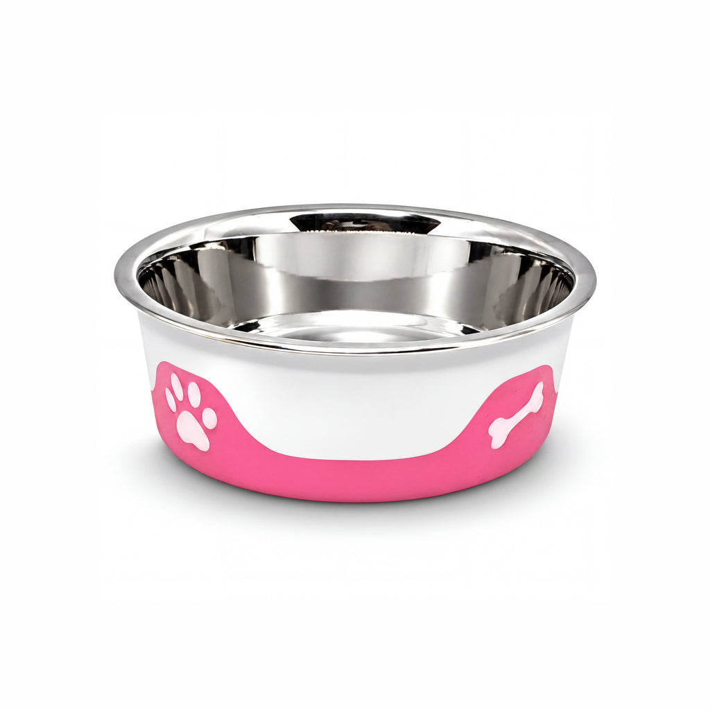 ThermaCool Dog Bowl – Hot Pink
