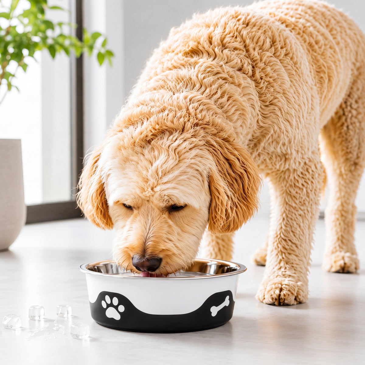 ThermaCool Dog Bowl – Espresso