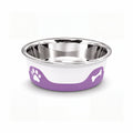 ThermaCool dog bowl in grape