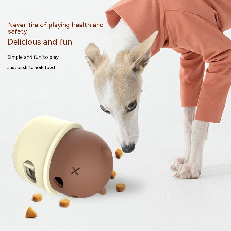 Interactive Dog Treat Dispensing Ball 🐾