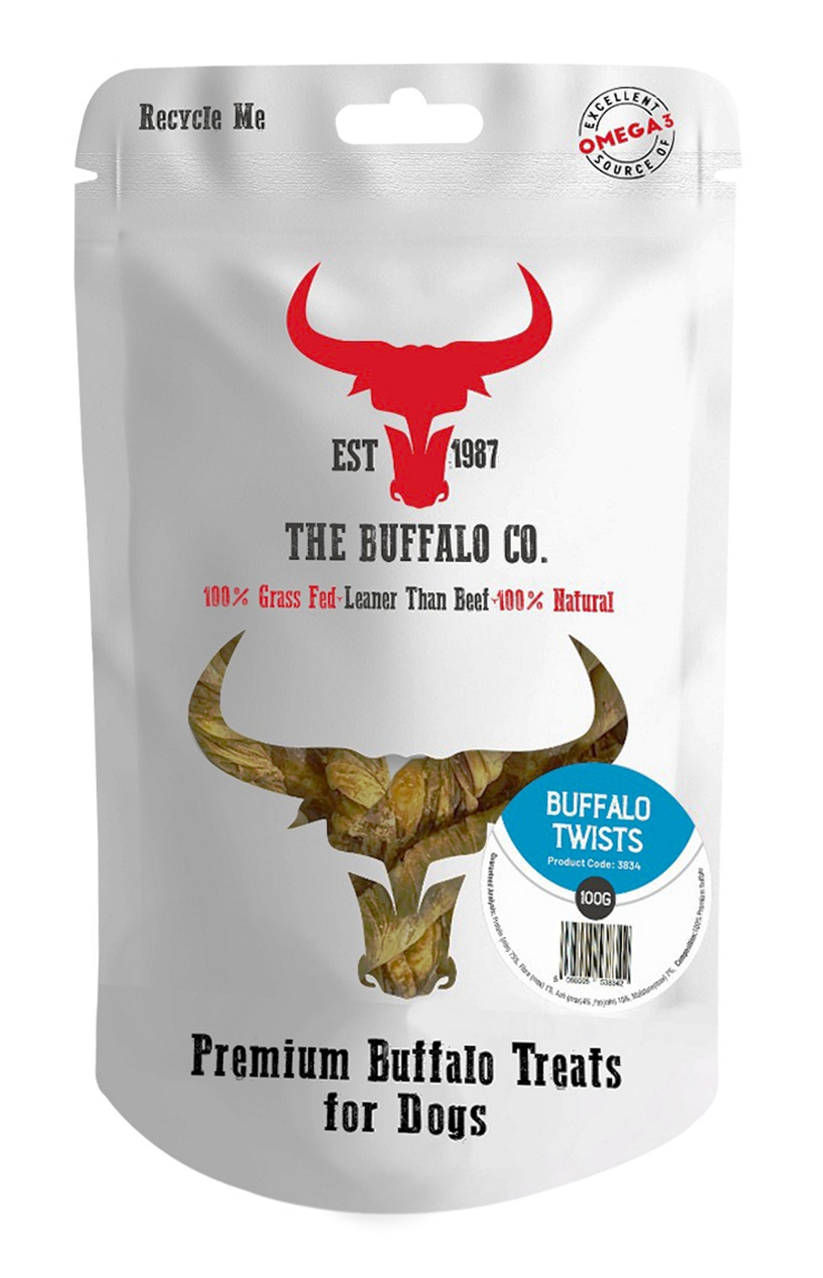 The Buffalo Co. Buffalo Twists – 100g
