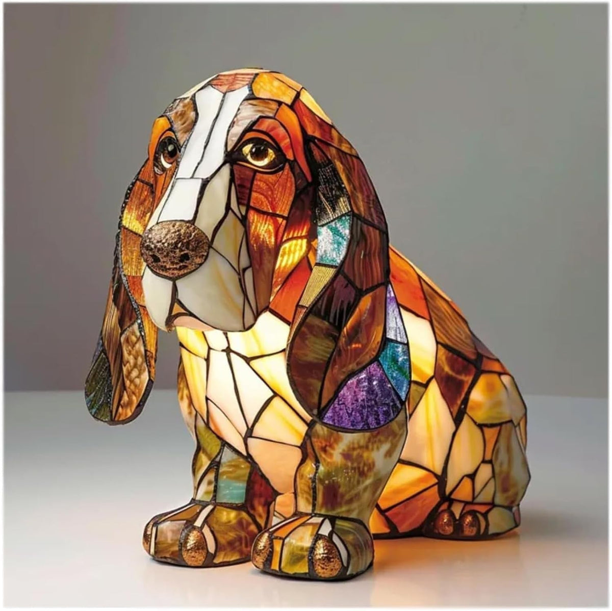 Illuminated Dog Breed Lamp – 26 Designs
