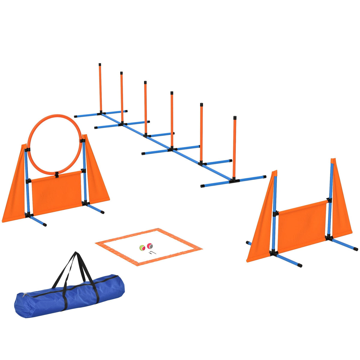 PawHut 6-Piece Dog Agility Training Set 🐾
