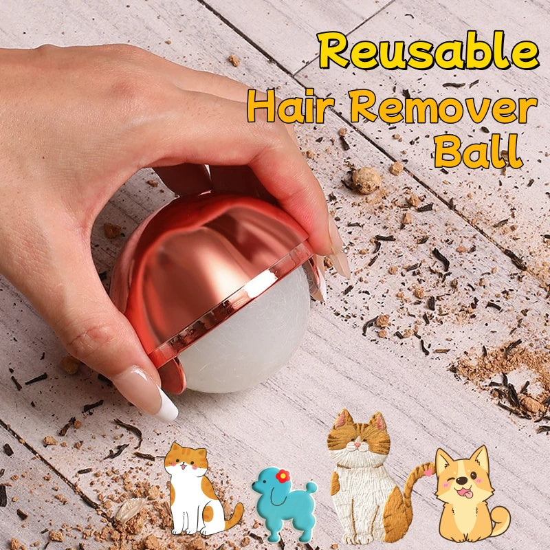 Reusable Pet Hair Remover Ball 🐾