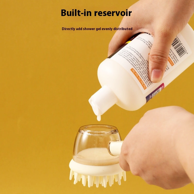 3-in-1 Dog Bath & Grooming Brush 🐾