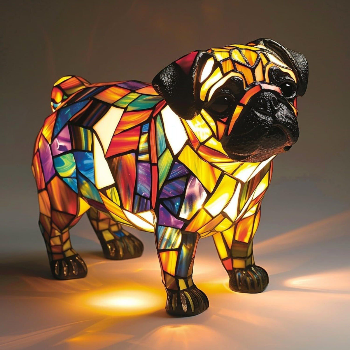 Illuminated Dog Breed Lamp – 26 Designs