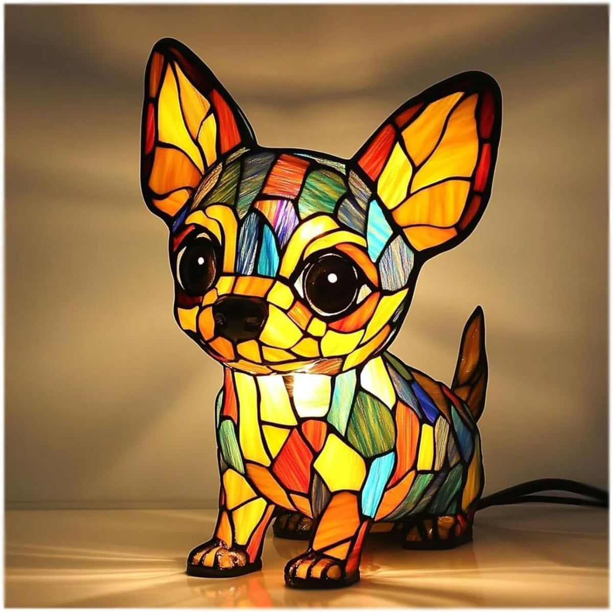 Illuminated Dog Breed Lamp – 26 Designs