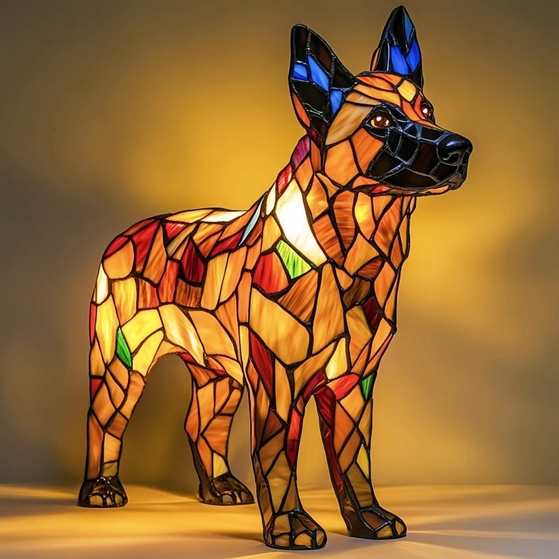 Illuminated Dog Breed Lamp – 26 Designs