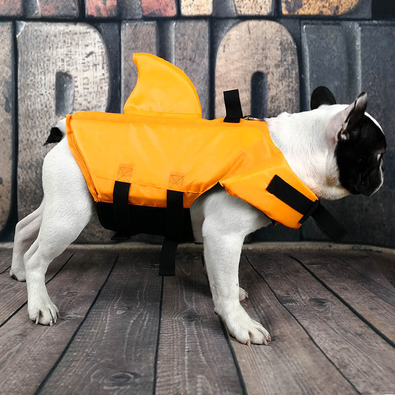 Shark-Style Dog Life Vest
