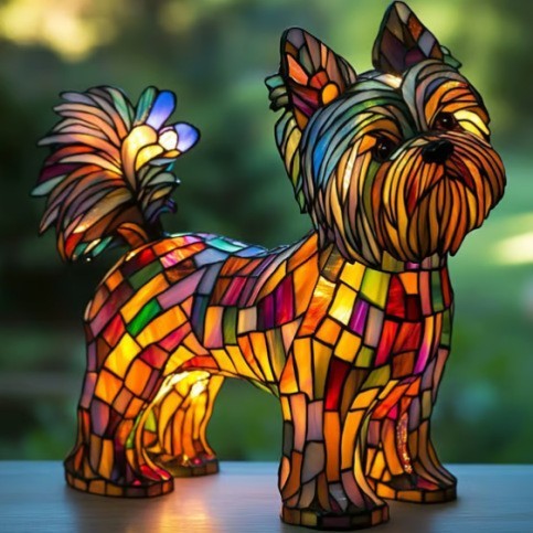 Illuminated Dog Breed Lamp – 26 Designs