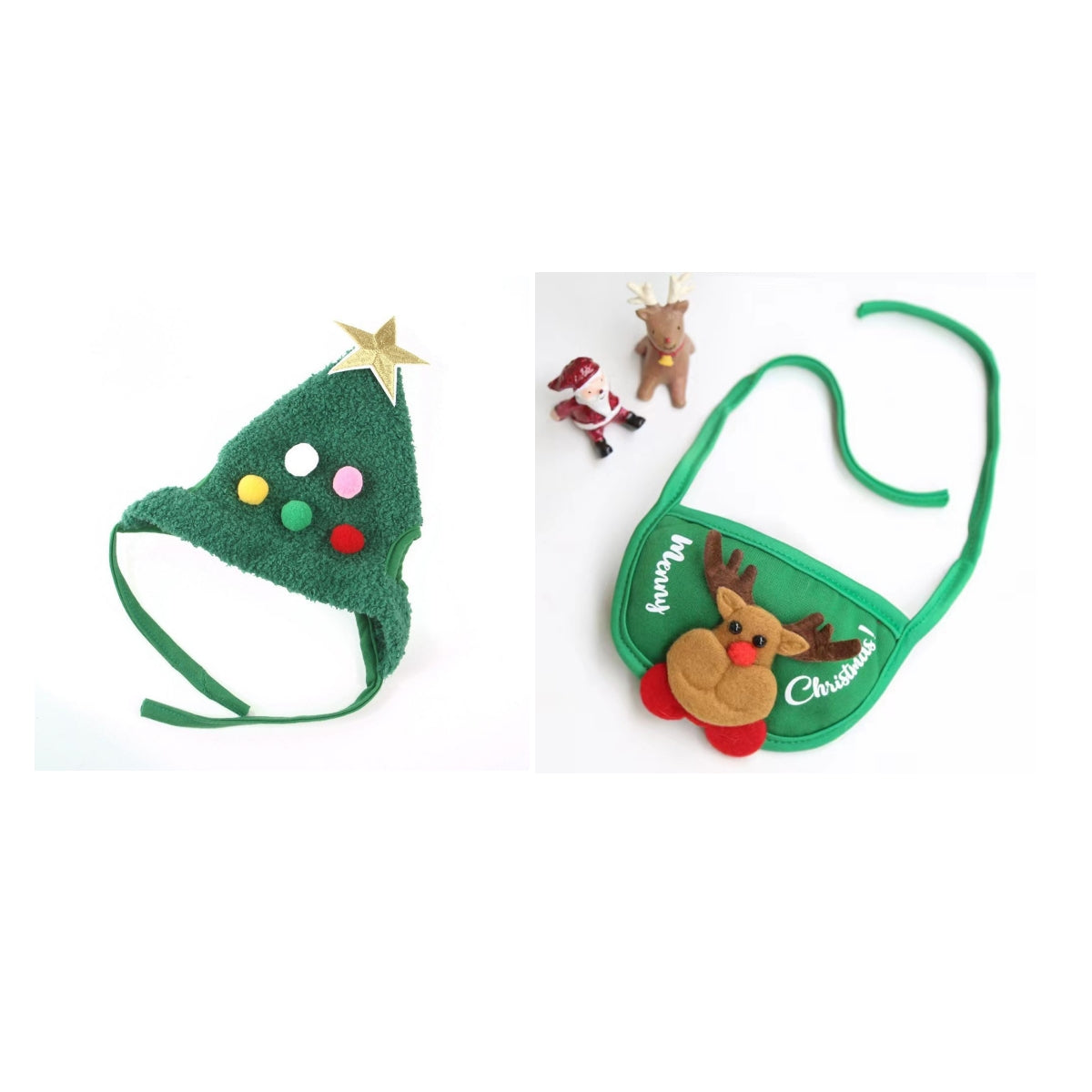 Christmas Tree Dog Hat 🎄