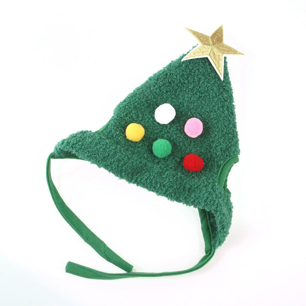 Christmas Tree Dog Hat 🎄