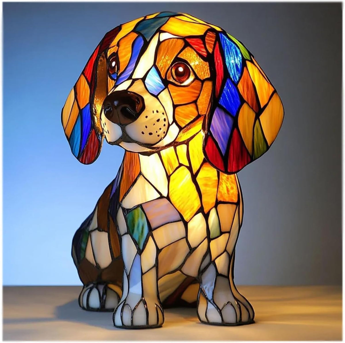 Illuminated Dog Breed Lamp – 26 Designs