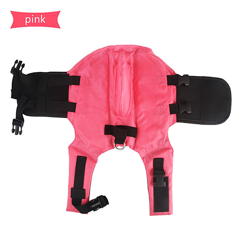 Shark-Style Dog Life Vest