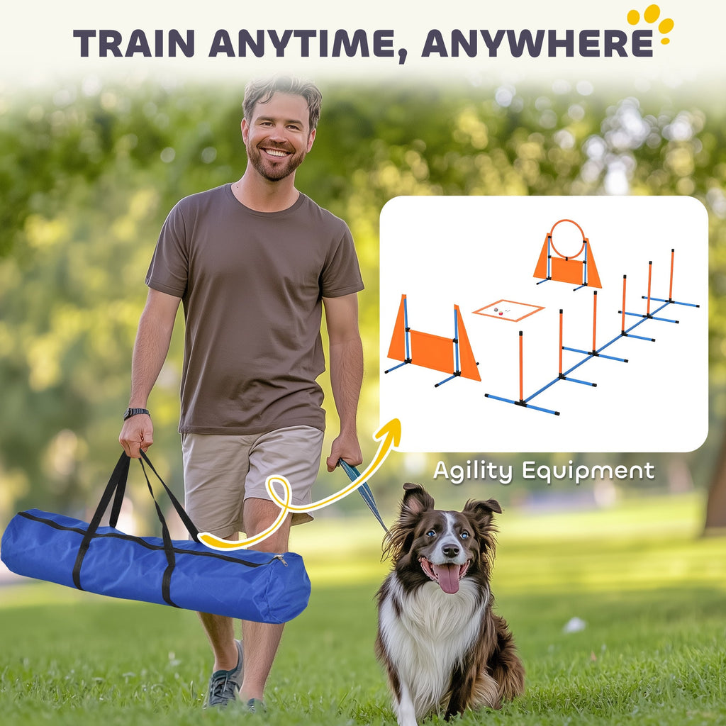PawHut 6-Piece Dog Agility Training Set 🐾