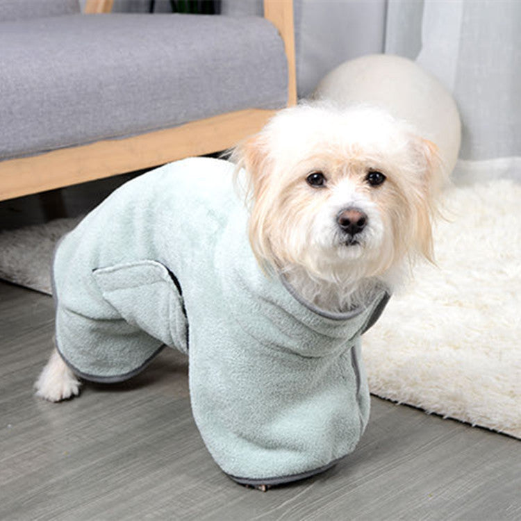 Quick-Dry Dog Towel Robe 🐾