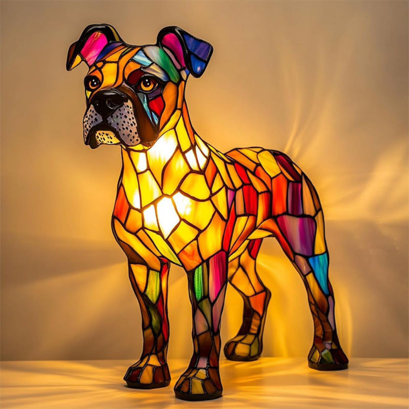 Illuminated Dog Breed Lamp – 26 Designs