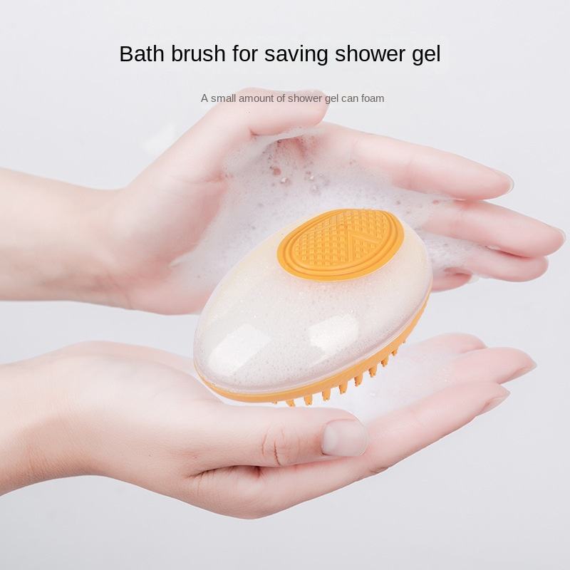 2-in-1 Silicone Dog Bath & Grooming Brush 🐾