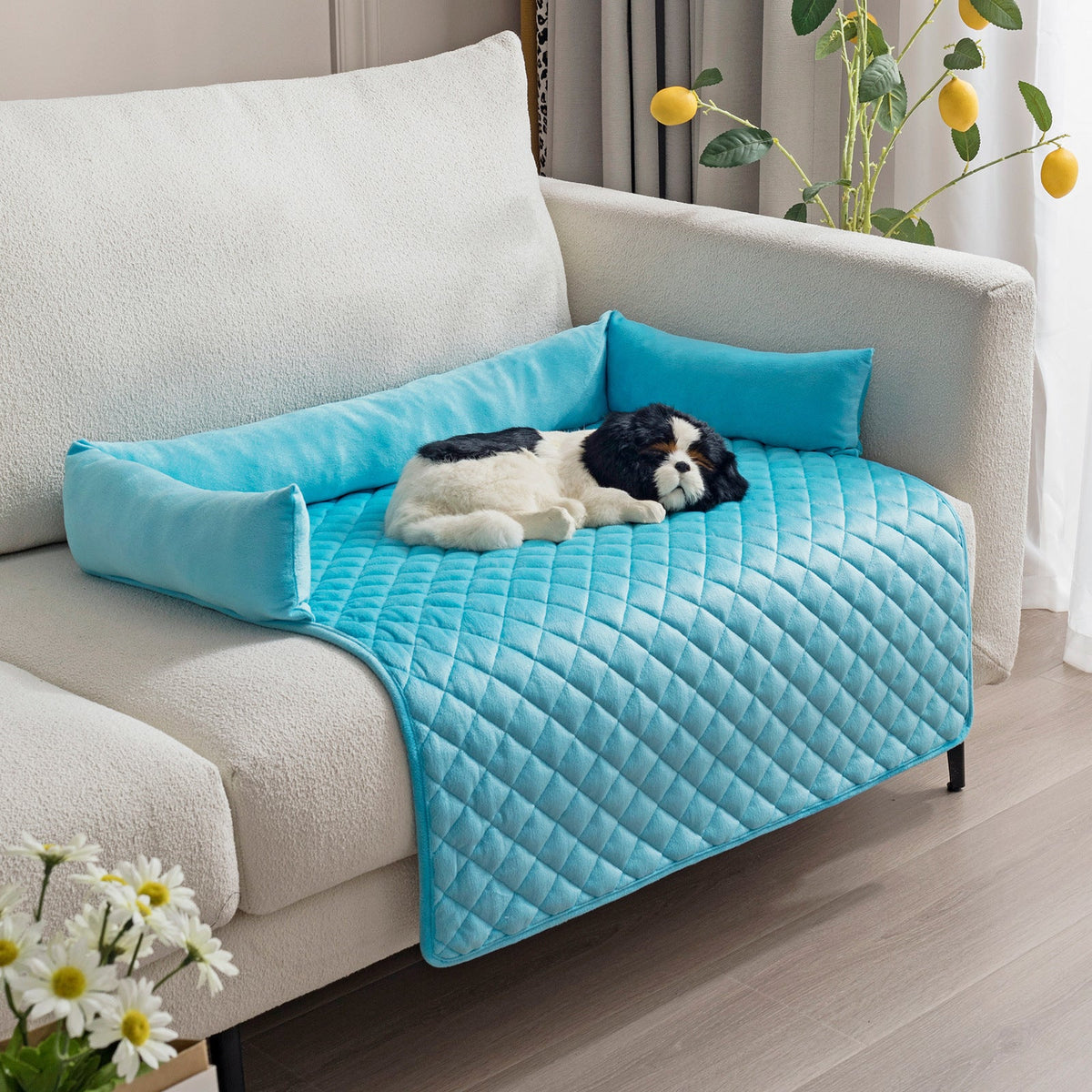 Plush Dog Sofa Bed & Furniture Protector 🐾