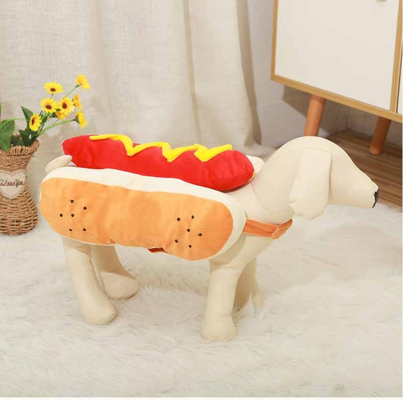 Hot Dog Halloween Dog Costume 🌭