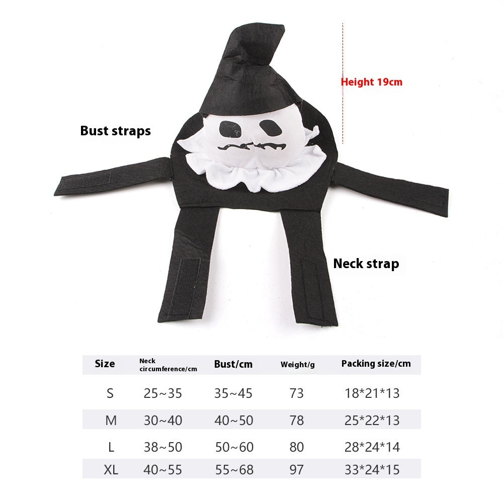 Ghost & Pumpkin Ghost Halloween Dog Costume