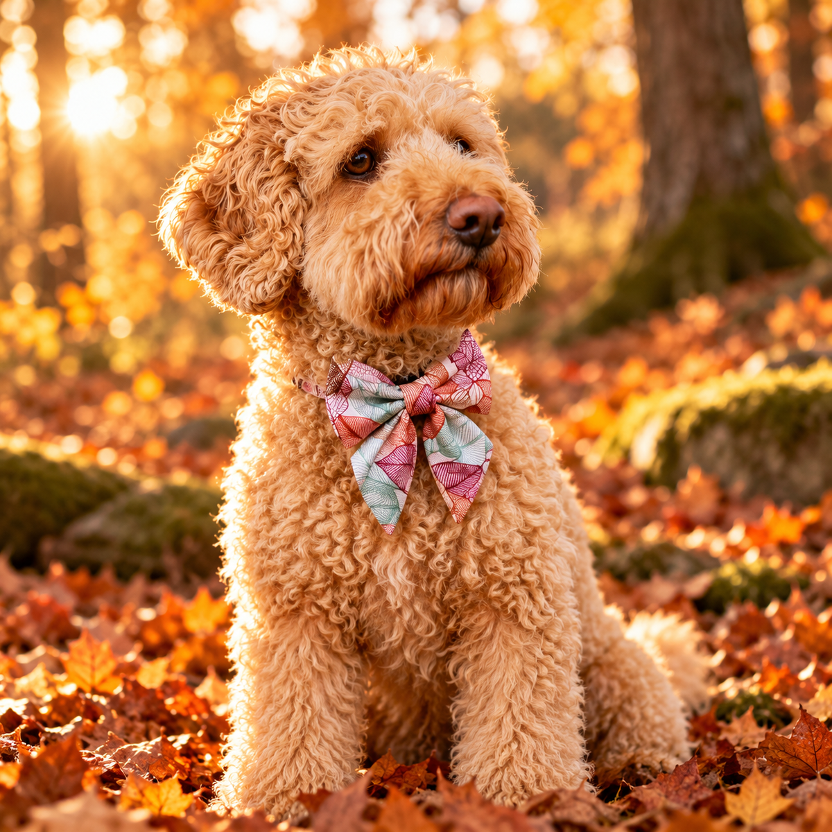 Autumn Breeze Dog Sailor Bow – PupClub Couture