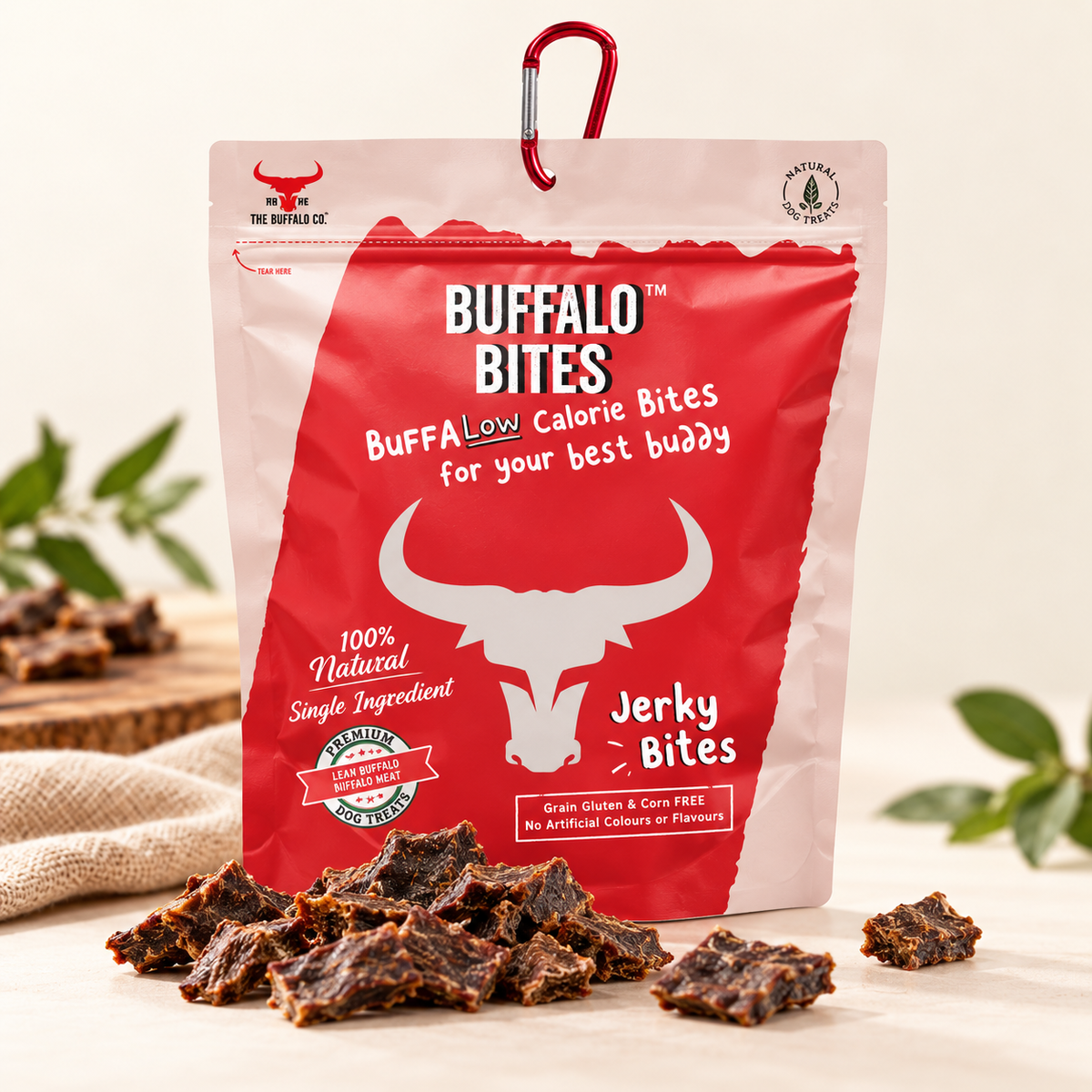 The Buffalo Co. Buffalo Jerky Bites – 35g