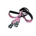 Pink Camo Multifunctional Dog Lead 🐾