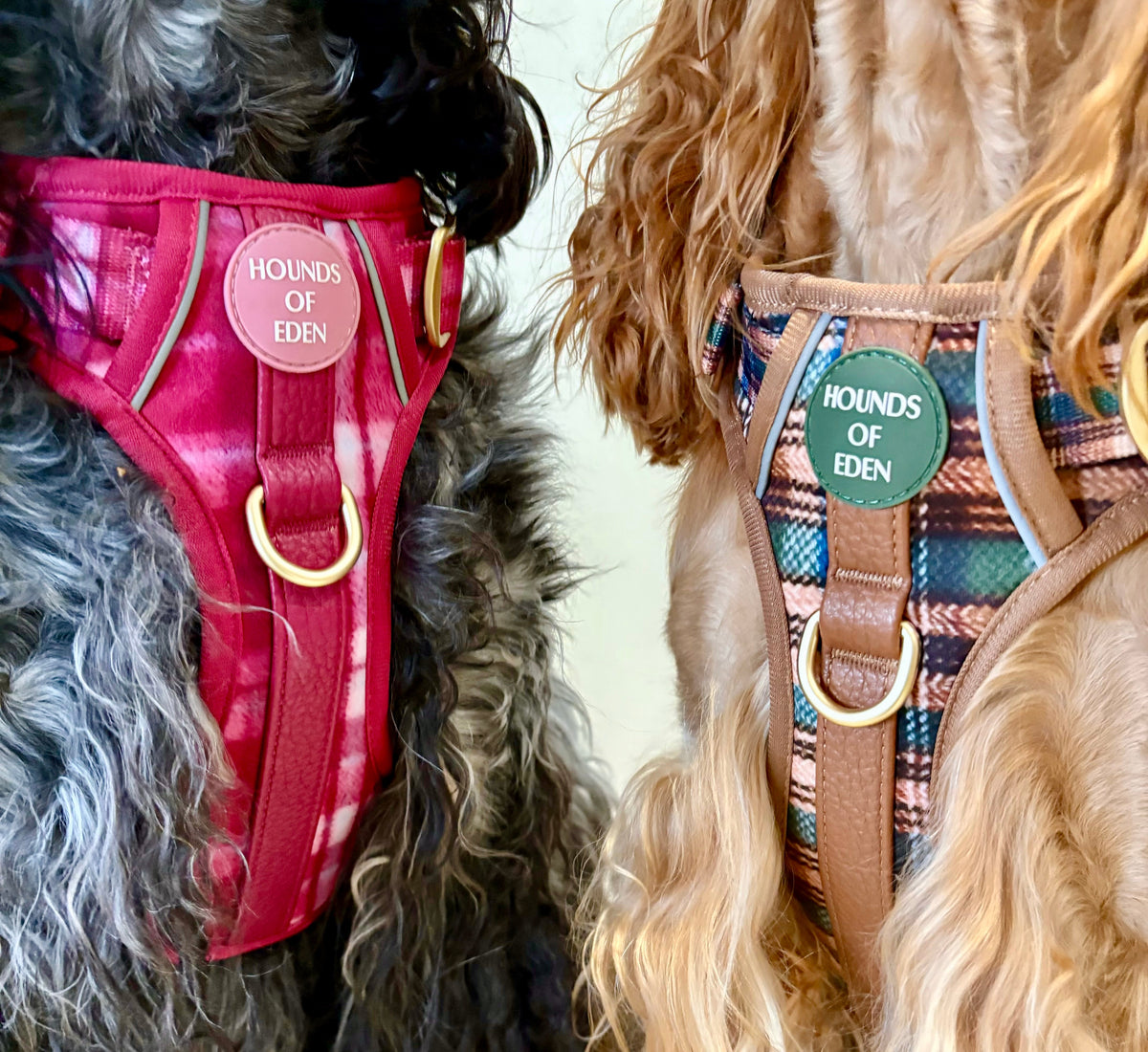 Oak Forest Plaid Supaw Strong Lite™ Dog Harness 🌲