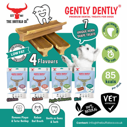 Gently Dently Chicken Dental Treats – 175g