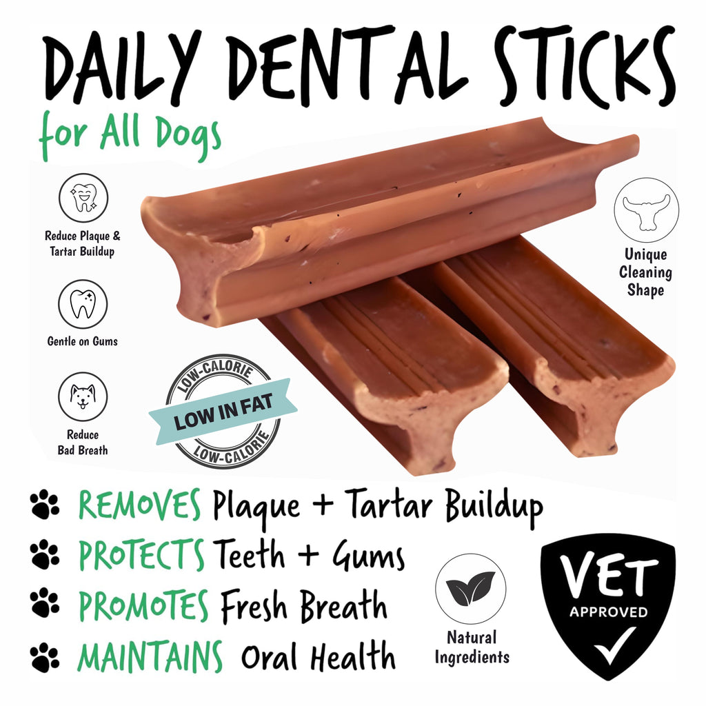 Gently Dently Salmon Dental Dog Treats – 175g