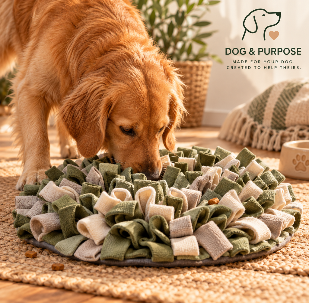 Dog Snuffle Mat – Interactive Sniffing & Enrichment Toy