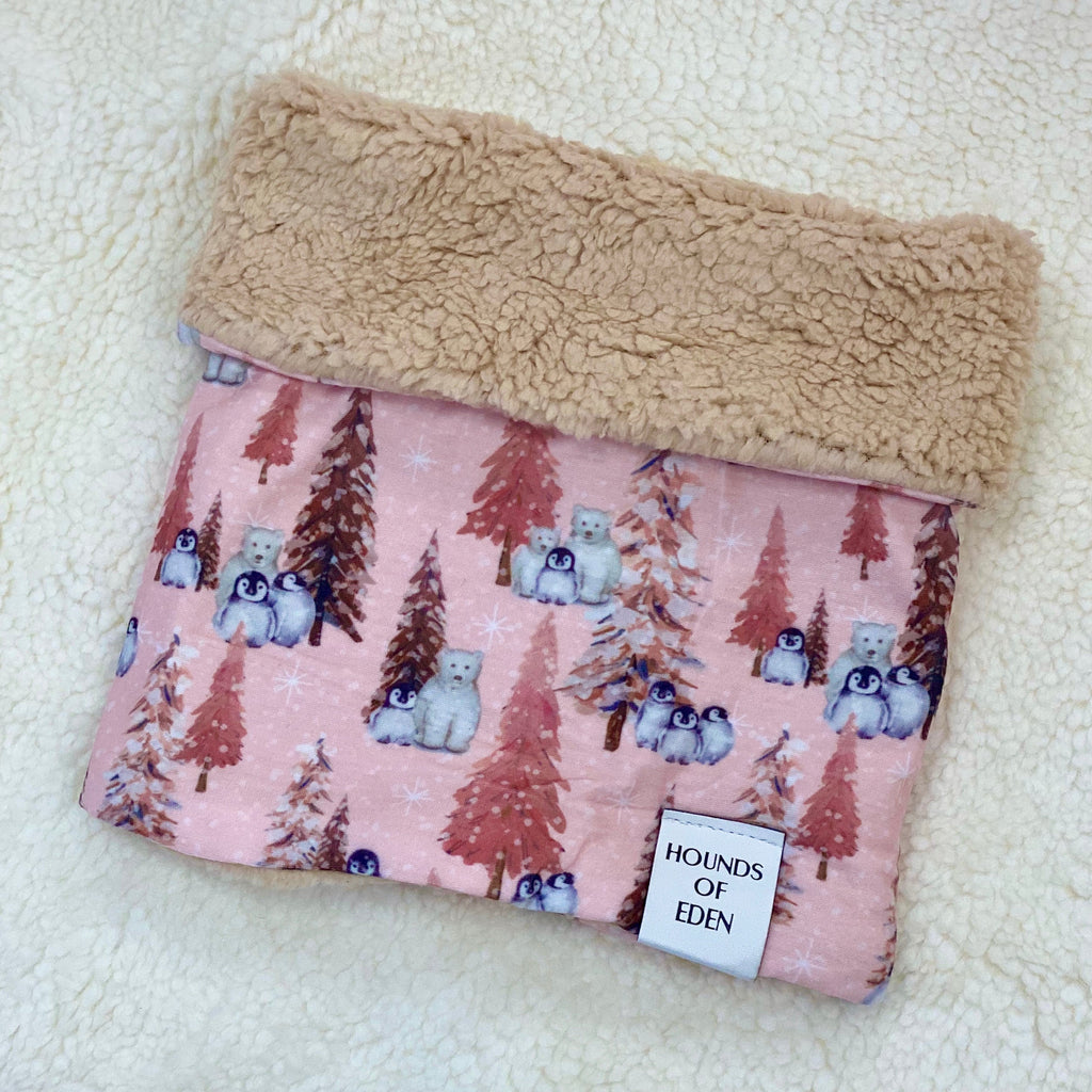 Arctic Wonderland Reversible Dog Snood