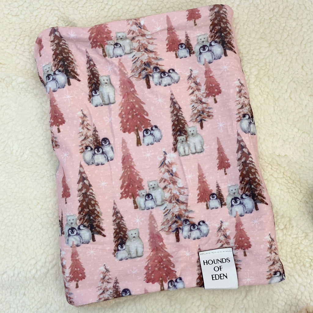 Autumn Blossom Reversible Dog Snood