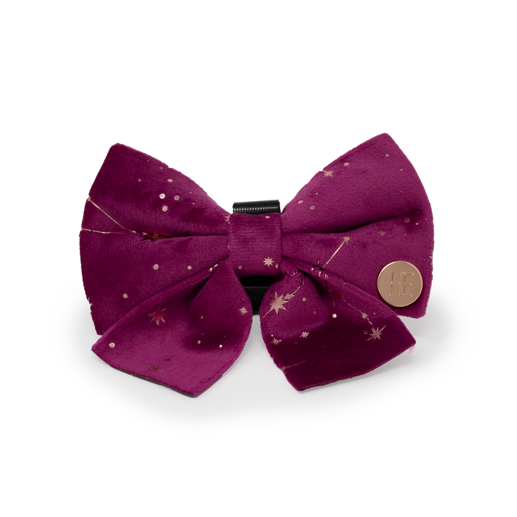 Magenta Sky Velvet Harness