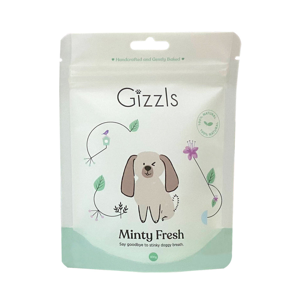 Minty Fresh Small Dog Treats (100g)