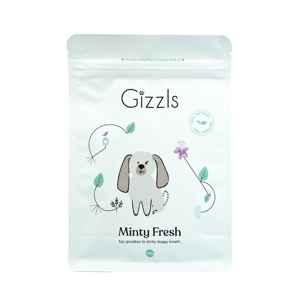 Minty Fresh Big Dog Treats (200g)