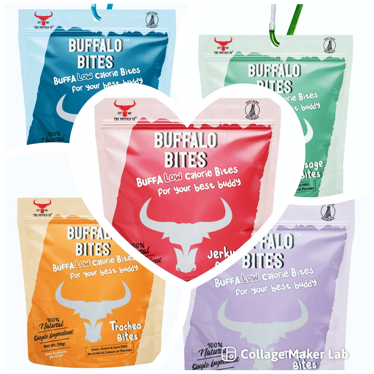 Buffalo Bites Sausage Dog Treats