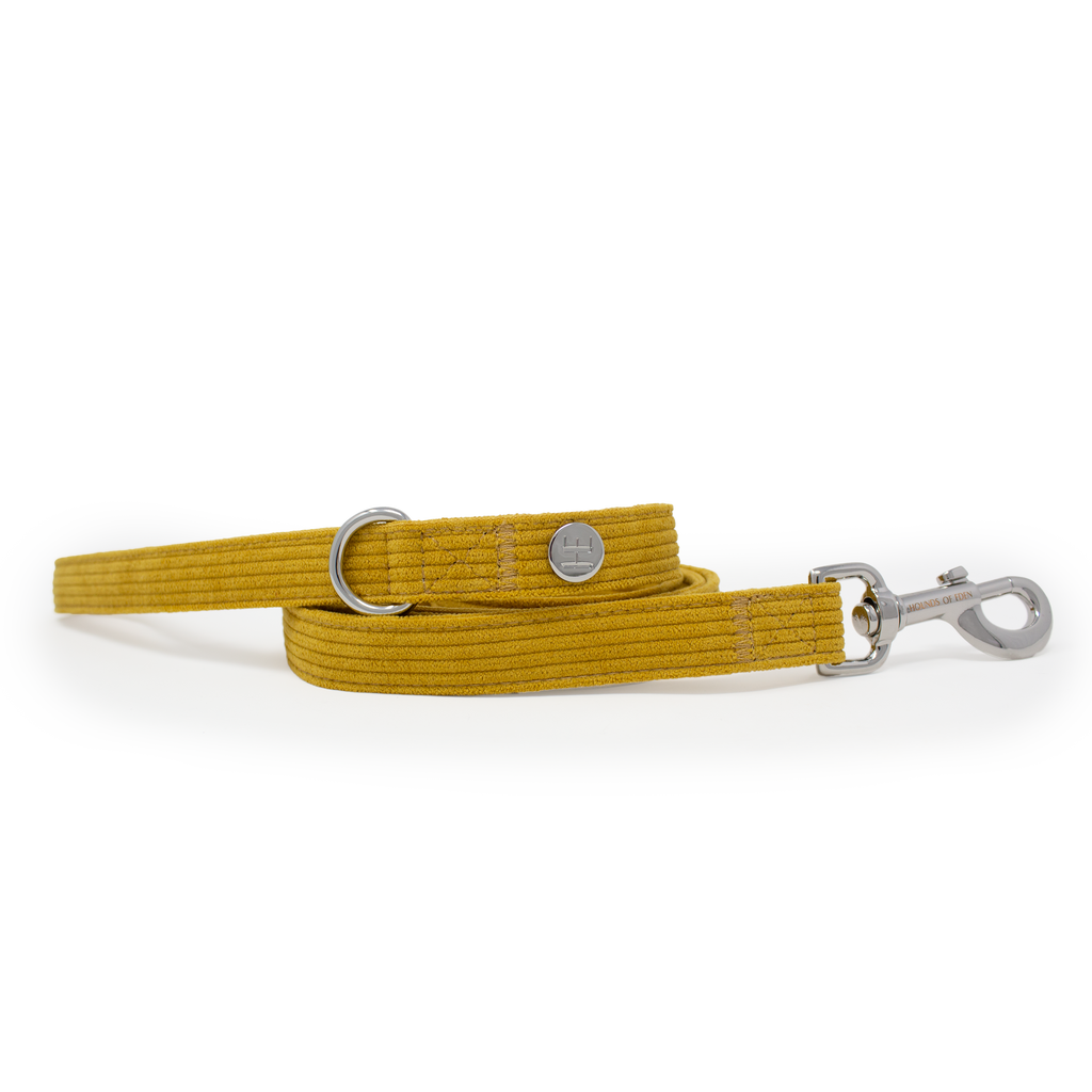 Mustard Yellow Corduroy Collar