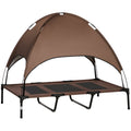 PawHut Raised Dog Bed with Canopy – XL